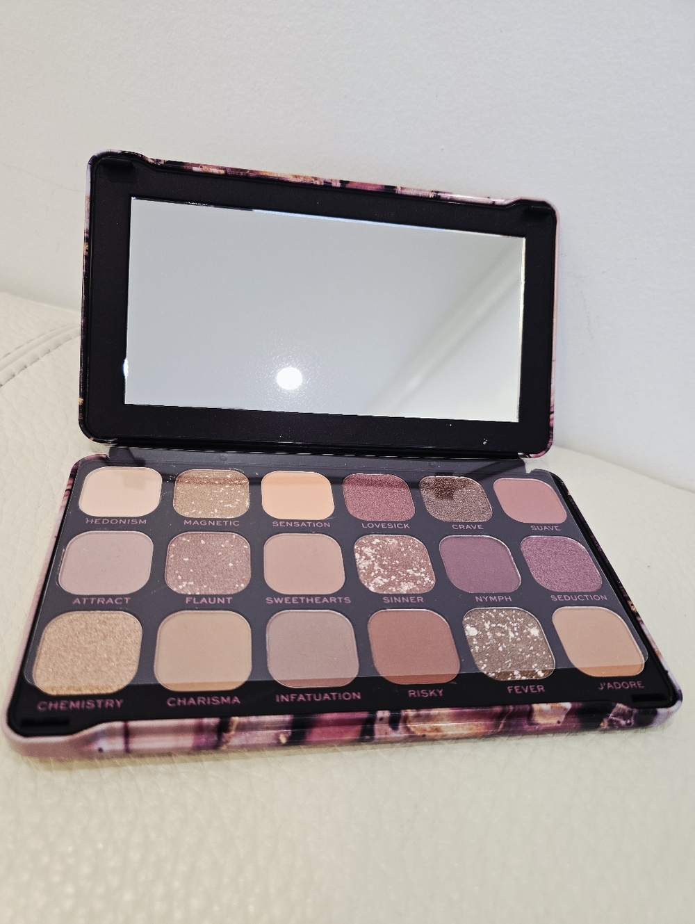 Revolution Makeup London Forever Flawless Allure Eyeshadow Palette Mauve Warm
